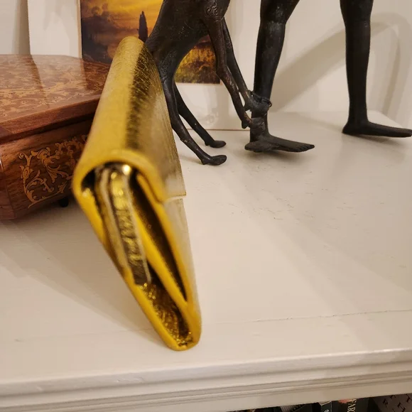 EUC Very Rare Balenciaga wallet with Unbranded Gold Chain.